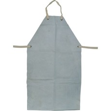 Kennedy Chromeleather Apron With Ties 24X42Inch Grey