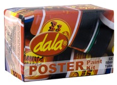 Dala Poster Paint Kit - 6 x 50ml