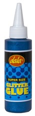 Dala Super Size Glitter Glue - Blue (125ml)