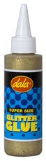 Dala Super Size Glitter Glue - Gold (125ml)