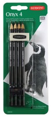 Derwent Onyx Graphite Pencils - Blister of 6