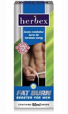 Herbex Booster Fat Burn Drops For Men - 50ml
