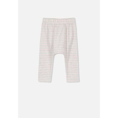 Cotton On The Leggings - Fabulous Stripe Pearl Pink Soft Grey Marle