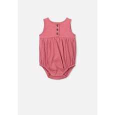 Cotton On Craigelina Singlet Bubbysuit - Rusty Blush