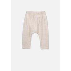 Cotton On The Leggings - Stripe Caramel Marle White