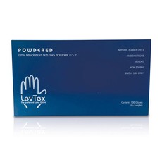 First Aid Gloves Latex Powder 100's - Large