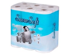 Snow Soft 2 Ply Luxury Toilet Paper - 18's