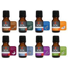 Organic Essential Oil Bundle (8 bottles)