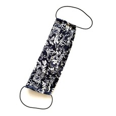 Washable Cotton Face Mask With Spun-bond Inner Lining - Navy