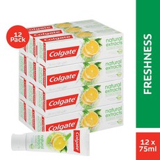 Colgate Natural Extracts Ultimate Fresh Toothpaste Bulk Pack, 12x75ml