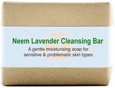 Kalyan Neem Lavender Cleansing Bar (Sensitive Skin) 100g