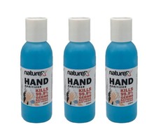Naturex Hand Sanitizer Gel 100ml x 3 Pack