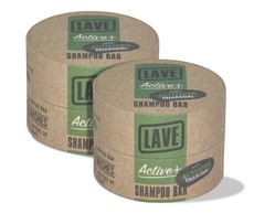 Lave Active + Shampoo Bar (Dbl Pack)