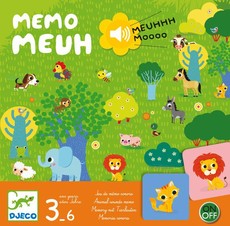 Djeco Memory Game - Memo Meuh