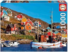 Educa Nordic Houses Puzzle - 1000 Piece