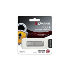 Kingston DataTraveler Locker+ G3 USB 3.0 Secure Flash Drive - 16GB