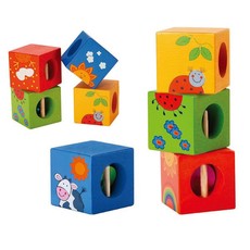 Classic World Discovery Cubes with Animal Puzzle