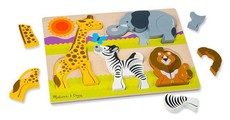 Melissa & Doug Chunky Jigsaw Puzzle - Safari