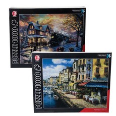 Bulk Pack X 2 Jigsaw Puzzle - 1000 Pieces