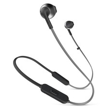 JBL Tune 205BT Wireless In-Ear Headphones - Black