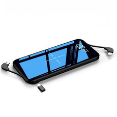 2-in-1 10 000mAh Mirror Finish Charger & Power Bank