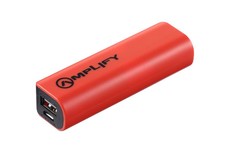 Amplify Verve Power Bank 2000 mAh - Red & Black