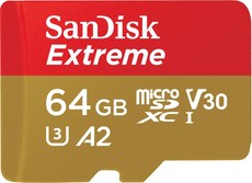 SanDisk 64GB 160MB/s Extreme MicroSD Card UHS-I SDXC C10