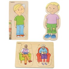 Beleduc Layer Puzzles: Set of 3