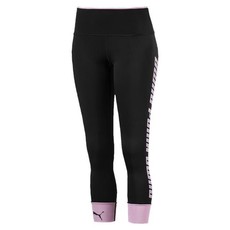 Puma Women's Modern Sports FoldUp Leggings - Black/Pink