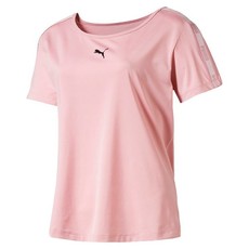 Puma Women's SOFT SPORTS Short Sleeve T-Shirt - Bridal Rose