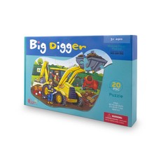 Big Digger Floor Puzzle - 20 piece