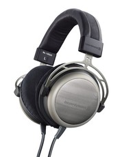 Beyerdynamic T1 Semi-Open Stereo Headphones - Black & Silver