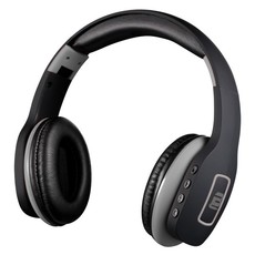 Bounce Bass Series Bluetooth Headphones - Black/Grey