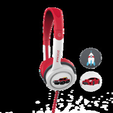 ZAGG Little Rockerz Rocket ship/Truck/Car Headphones - Red and Black