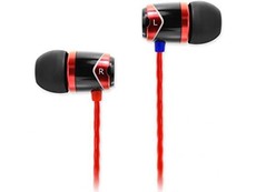 SoundMAGIC E10 In Ear Headphones - Black/Red