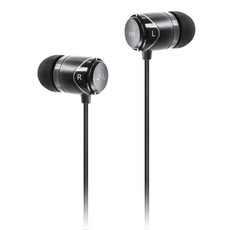 SoundMAGIC E11 Sound Isolating in-Ear Headphones - Black