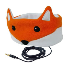 CozyPhones Kids Headphones Volume Limited - Orange Fox