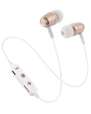 Wireless Bluetooth Sports Earphones - Rose Gold