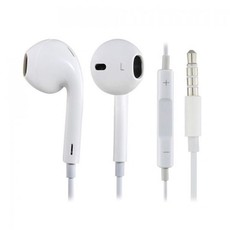 Earbud Earphones H5 - White