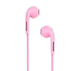 Hoco Wired Earpods with Microphone 3.5mm - Pink