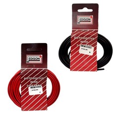 Edison - Automotive Wire - 2.5mm x 5m - Black & Red