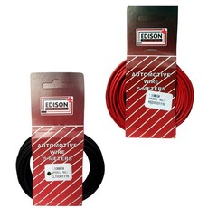 Edison - Automotive Wire - 1.5mm x 5m - Black & Red