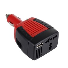 Car Cigarette Lighter Charger 75W DC to AC Power Inverter