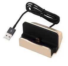 Micro USB Charge & Sync Docks for Samsung - Gold