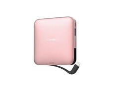 Mipow Power Cube with Built In Lightning Cable 9000mAh - Rose Gold