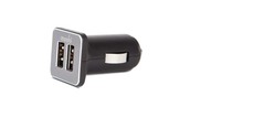 Moshi 21W / 4.2A Dual-Port USB Car Charger - Black