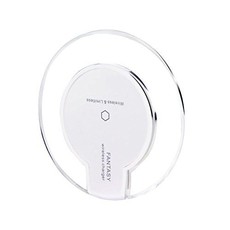 Nevenoe Wireless Qi Charger for Mobile Cell Phones - White