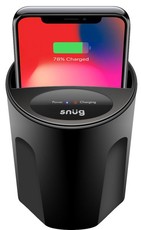 Snug In-Car Fast Wireless Charger - Black