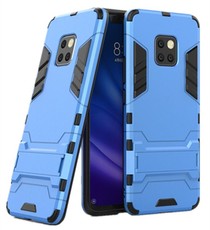 2-in-1 Hybrid Dual Shockproof Stand Case for Huawei Mate 20 Pro - Blue