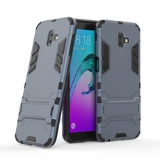 2-in-1 Hybrid Dual Shockproof Stand Case for Samsung J4 Plus Navy